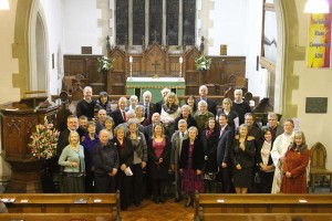 Over 18 couples renewed their vows at St. Andrew's Church, Coniston